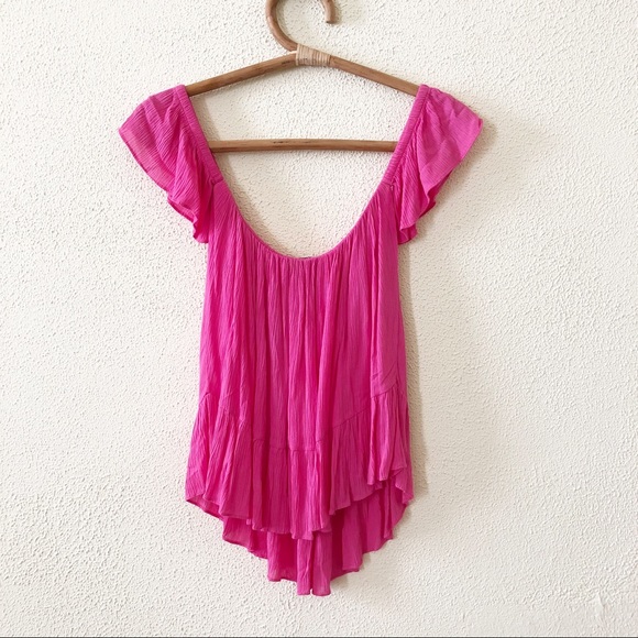 MISA Los Angeles Anais Off-the-Shoulder Blouse XS - Picture 3 of 4